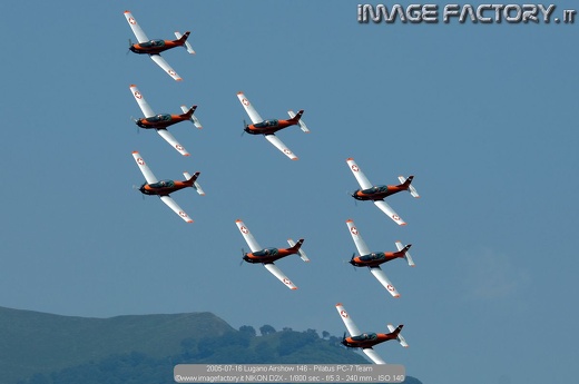 2005-07-16 Lugano Airshow 146 - Pilatus PC-7 Team